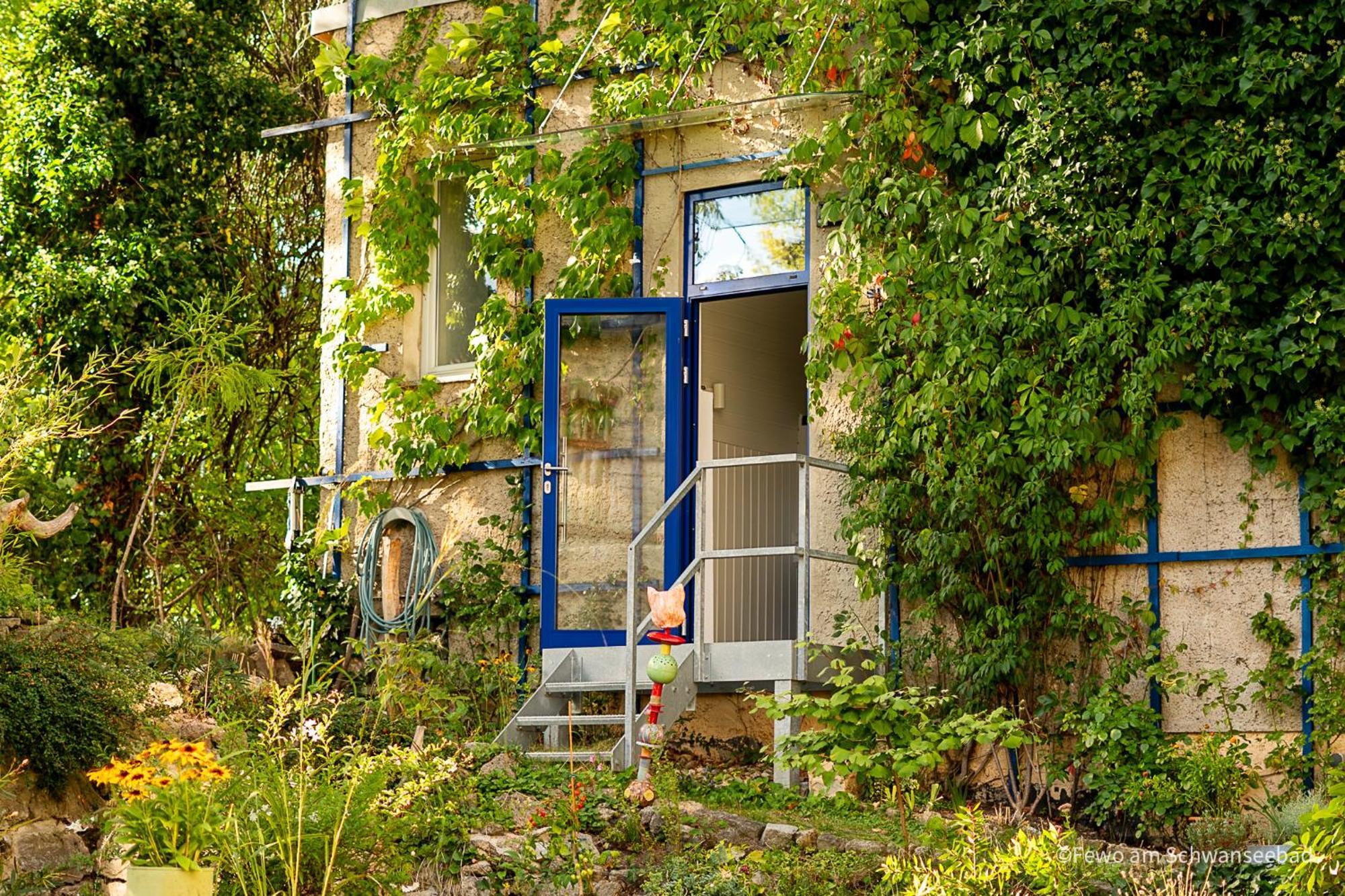 Fewo Am Schwanseebad Mit Garten - Ruhig, Familienfreundlich Und Zentrumsnah فايمر المظهر الخارجي الصورة